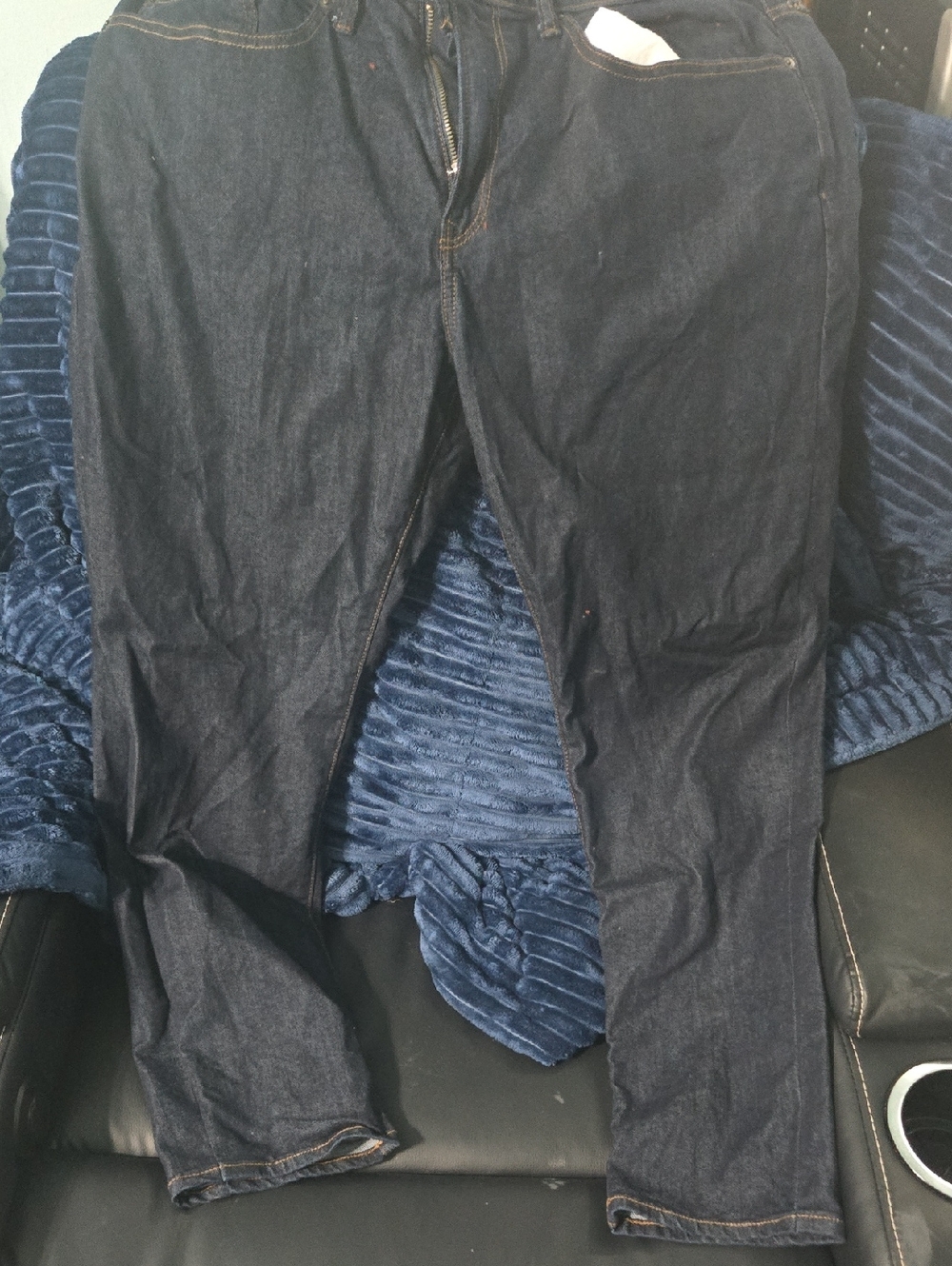 GAP Denim Blue Slim Jeans with Contrast Stitching